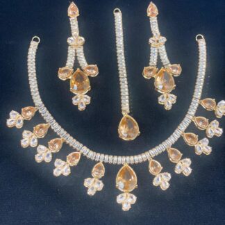 Timeless Beauty: 1 Carat Zircon Jewelry Set