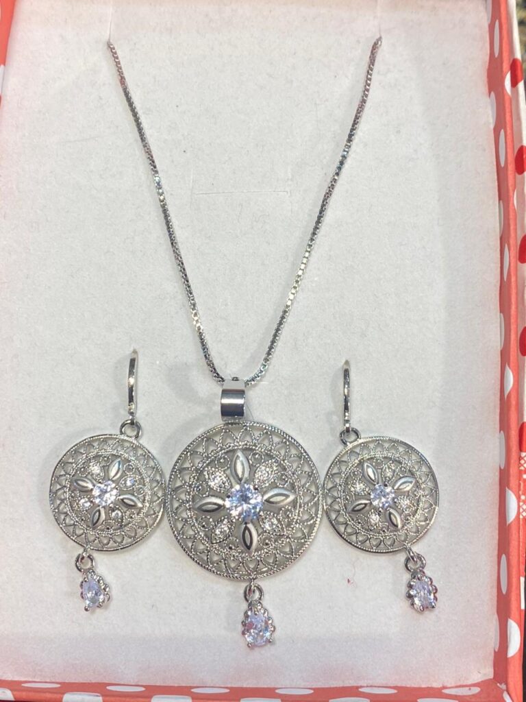 Blooming Beauty Necklace and Earring Set