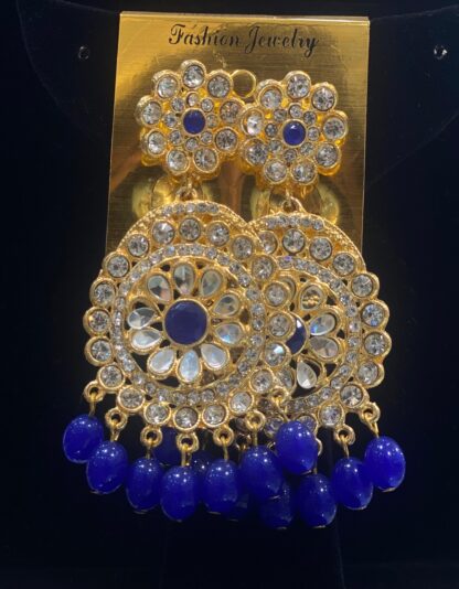 Dazzling Kundan Stud Earrings