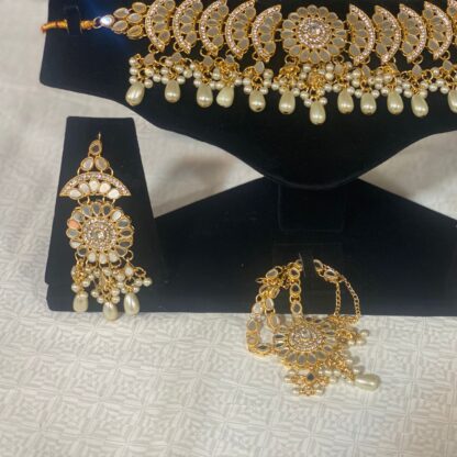 Crystal Choker & Earring Set - Image 3