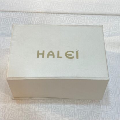 Halei Square White Dial Stainless Steel Watch