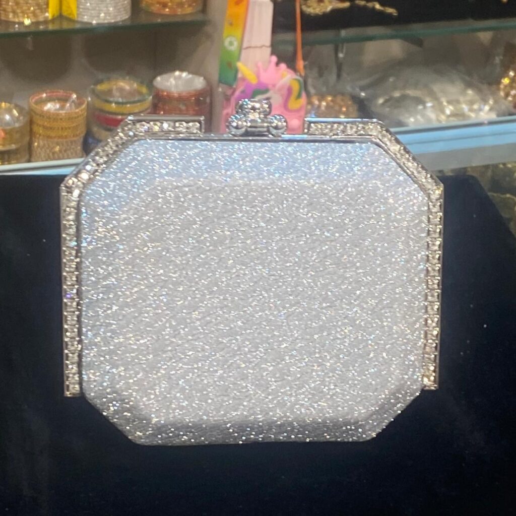 Silver Box Clutch 2 1