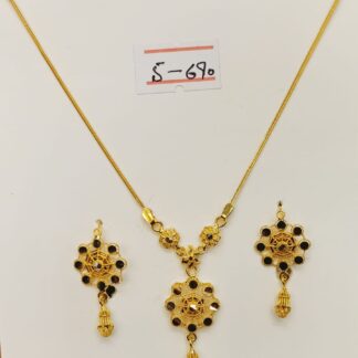 21ct Estrella Filigrana Necklace and Earring Set