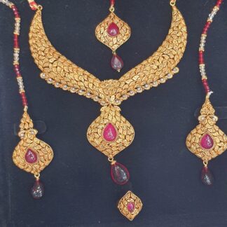 Royal Mughal Rajwadi Gold Bridal Set