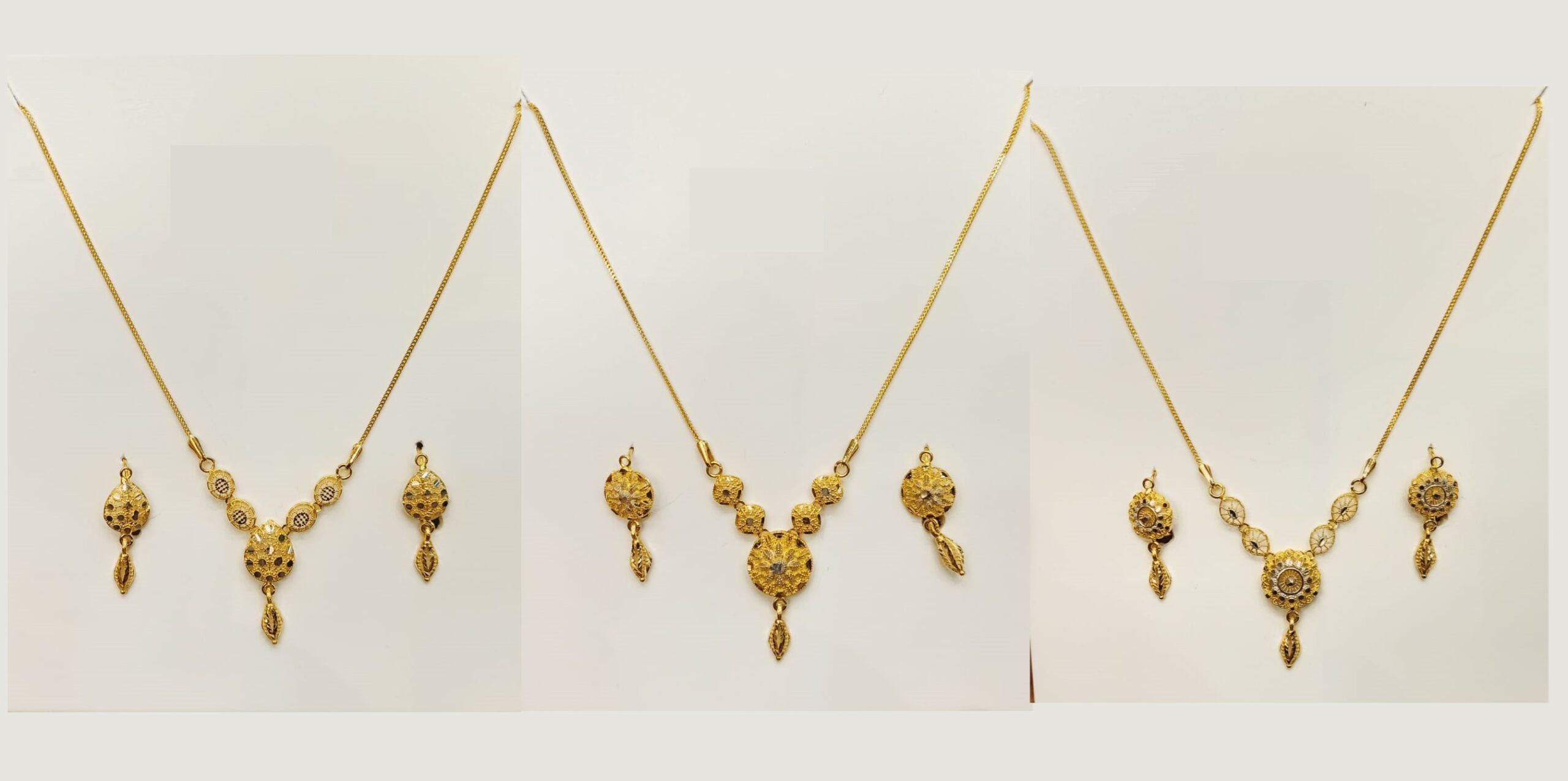 Modern Gold Statement & Minimalist Sets Under One Lakh