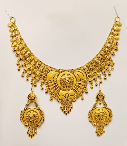 Buccellati Gold Necklace Set with Intricate Filigree