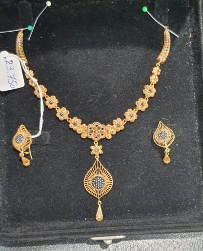 Majestic Gold Haram with Intricate Detailing