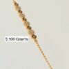 Textured Gold Bracelet