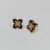 Floral Gold Stud Earring