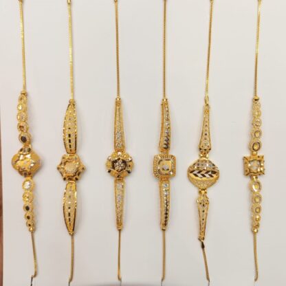 Lightweight 21K Gold Bracelet for Women