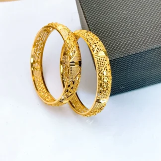24K Gold Plated Bridal Wedding Bangles