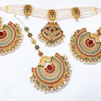 Boho Chic Multi Color Statement Choker