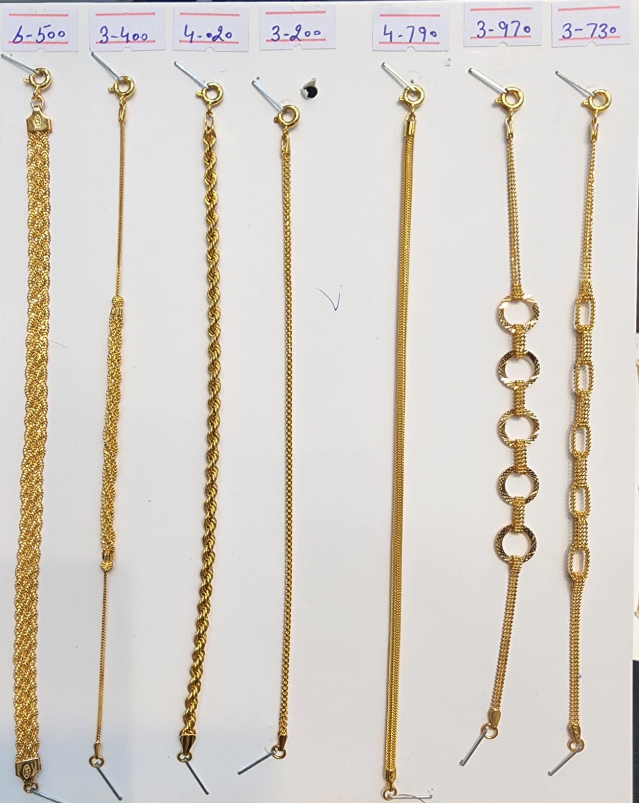 21K Gold Fine Chain Bracelet – 3.20 Grams Buy authentic 21K gold fine chain bracelet weighing 3.20 grams. Lightweight luxury bracelet perfect for daily wear and gifting.