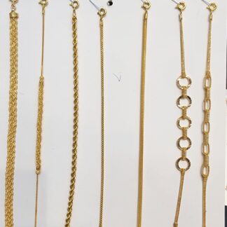 21K gold twisted rope bracelet weighing 4.02 grams